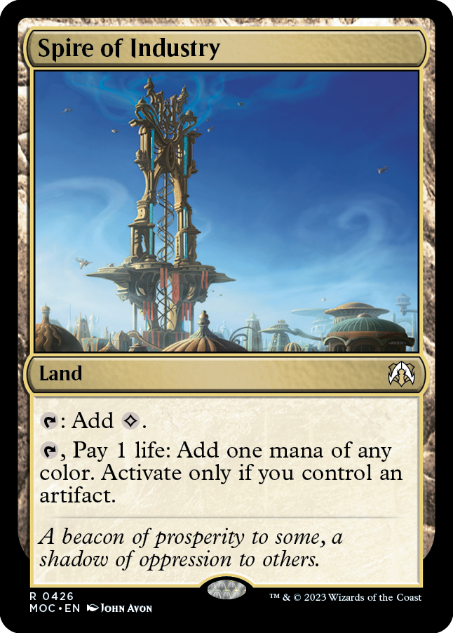 Spire of Industry [March of the Machine Commander] | Card Merchant Takapuna