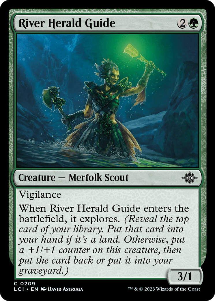 River Herald Guide [The Lost Caverns of Ixalan] | Card Merchant Takapuna