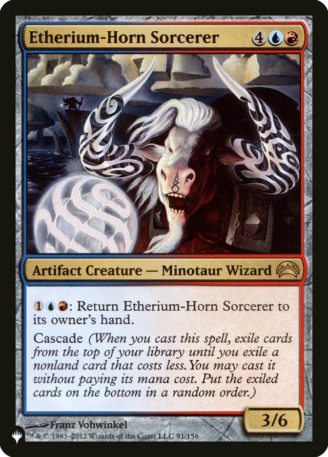 Etherium-Horn Sorcerer [The List] | Card Merchant Takapuna