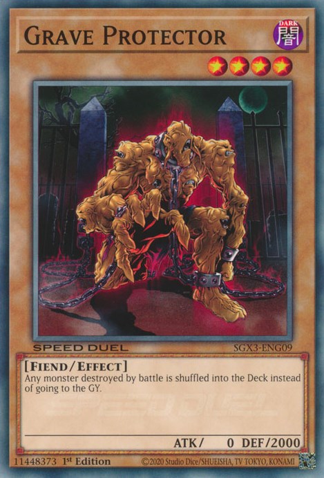 Grave Protector [SGX3-ENG09] Common | Card Merchant Takapuna