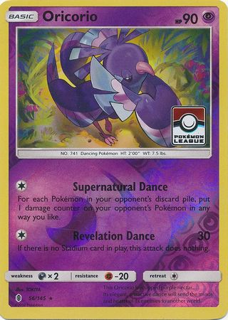 Oricorio (56/145) (League Promo) [Sun & Moon: Guardians Rising] | Card Merchant Takapuna