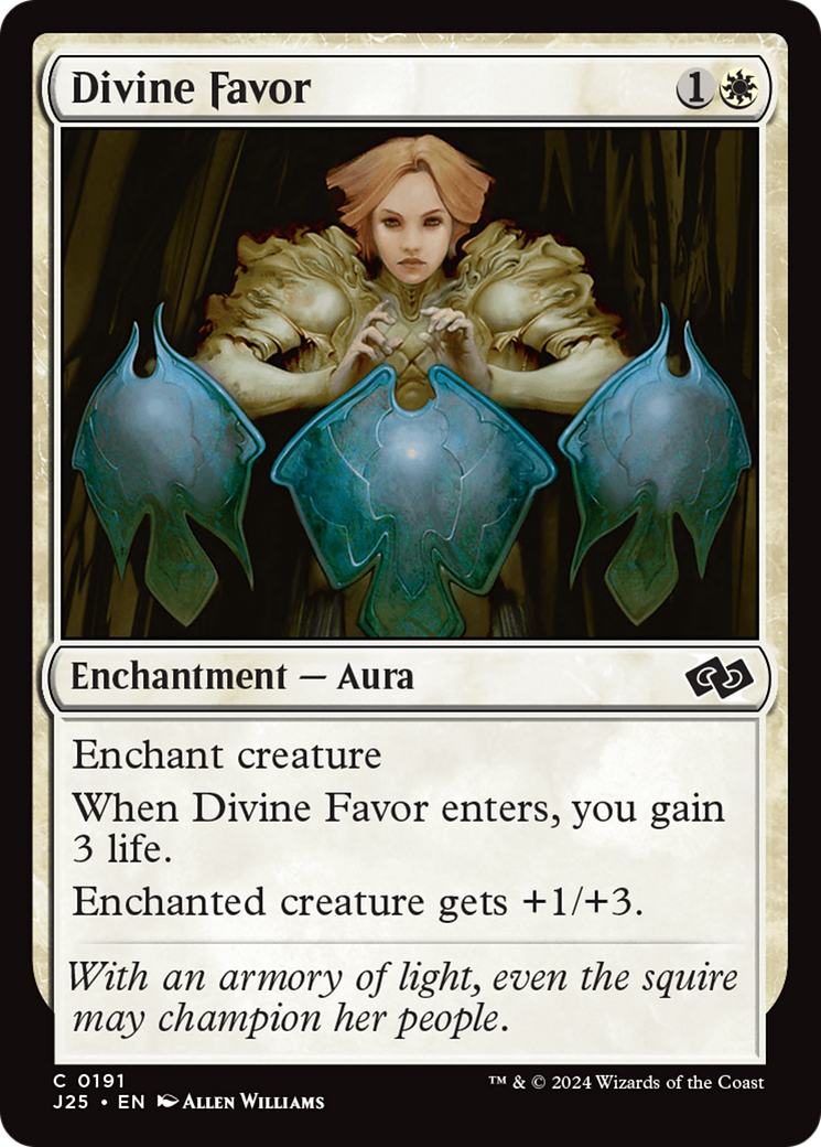 Divine Favor [Foundations Jumpstart] | Card Merchant Takapuna