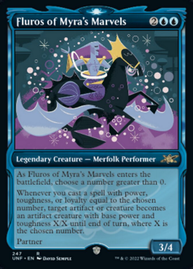 Fluros of Myra's Marvels (Showcase) [Unfinity] | Card Merchant Takapuna