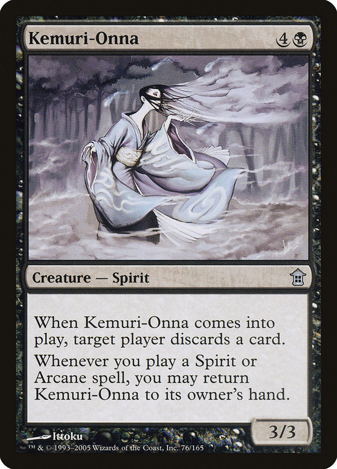 Kemuri-Onna [Saviors of Kamigawa] | Card Merchant Takapuna