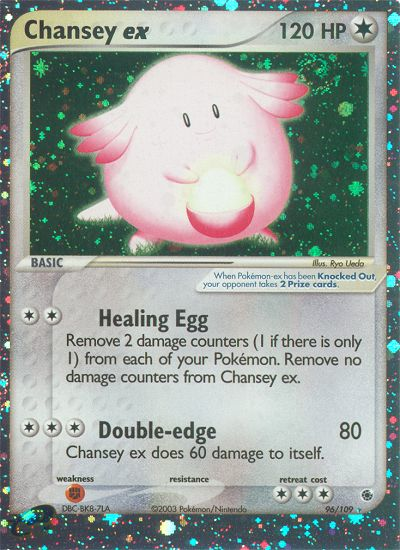 Chansey ex (96/109) [EX: Ruby & Sapphire] | Card Merchant Takapuna