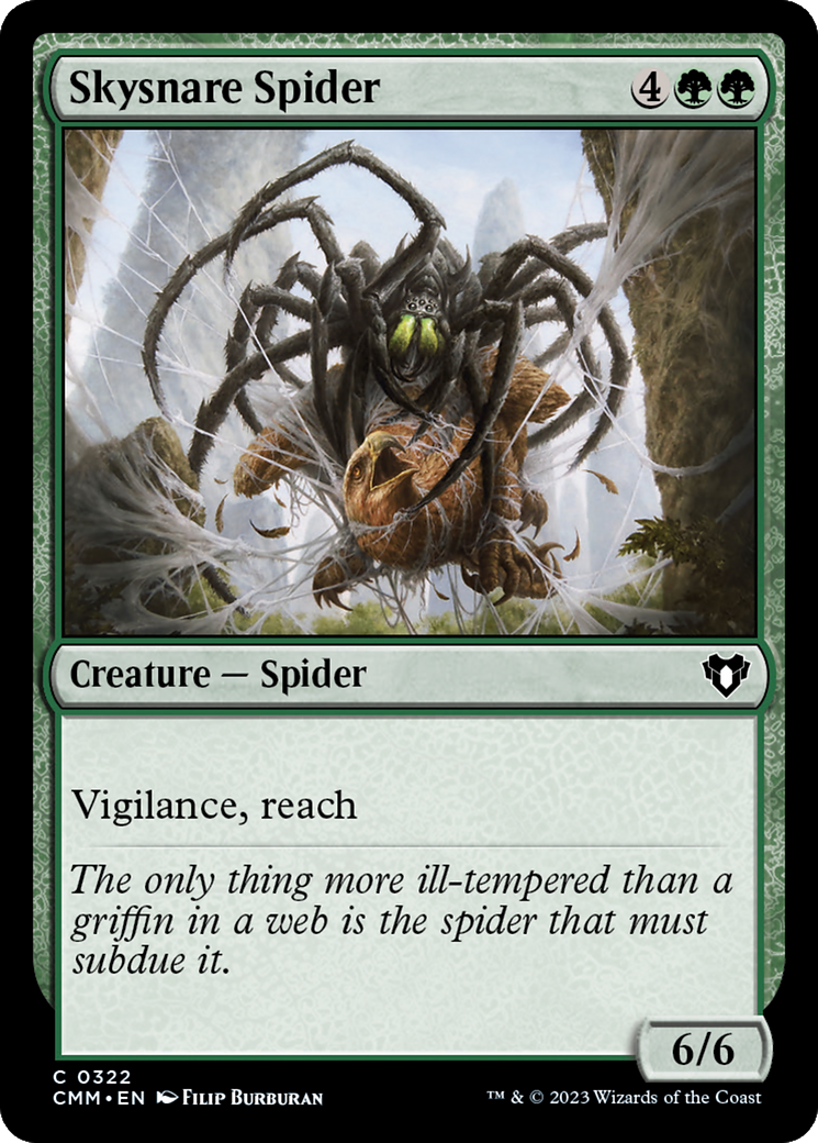 Skysnare Spider [Commander Masters] | Card Merchant Takapuna