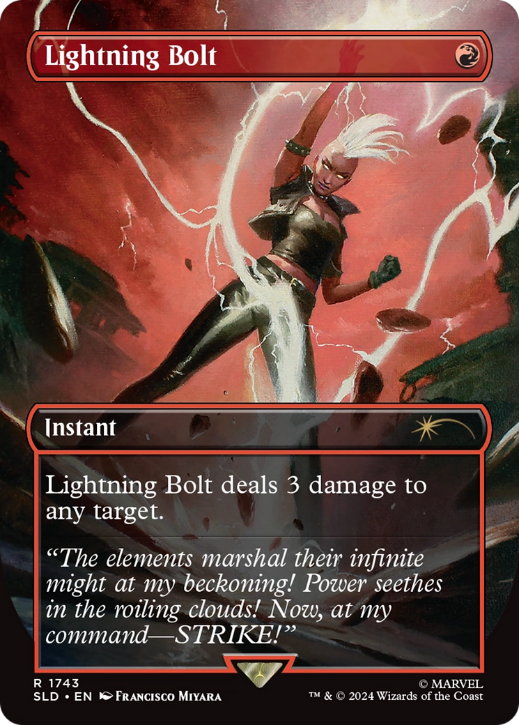 Lightning Bolt (1743) (Rainbow Foil) [Secret Lair Drop Series] | Card Merchant Takapuna