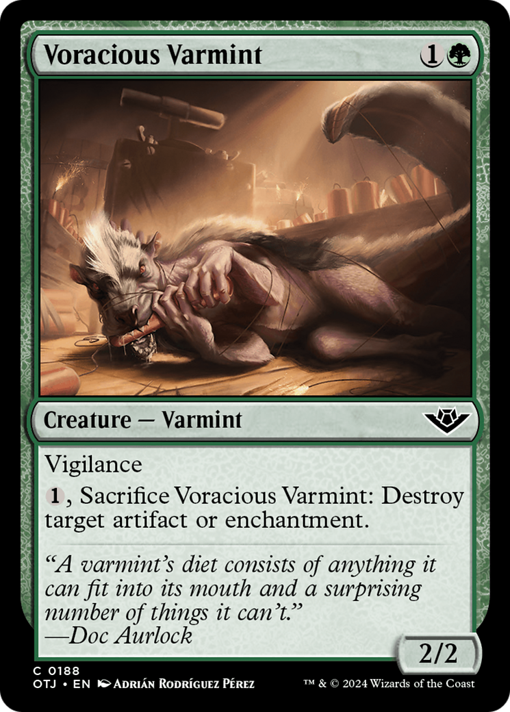 Voracious Varmint [Outlaws of Thunder Junction] | Card Merchant Takapuna