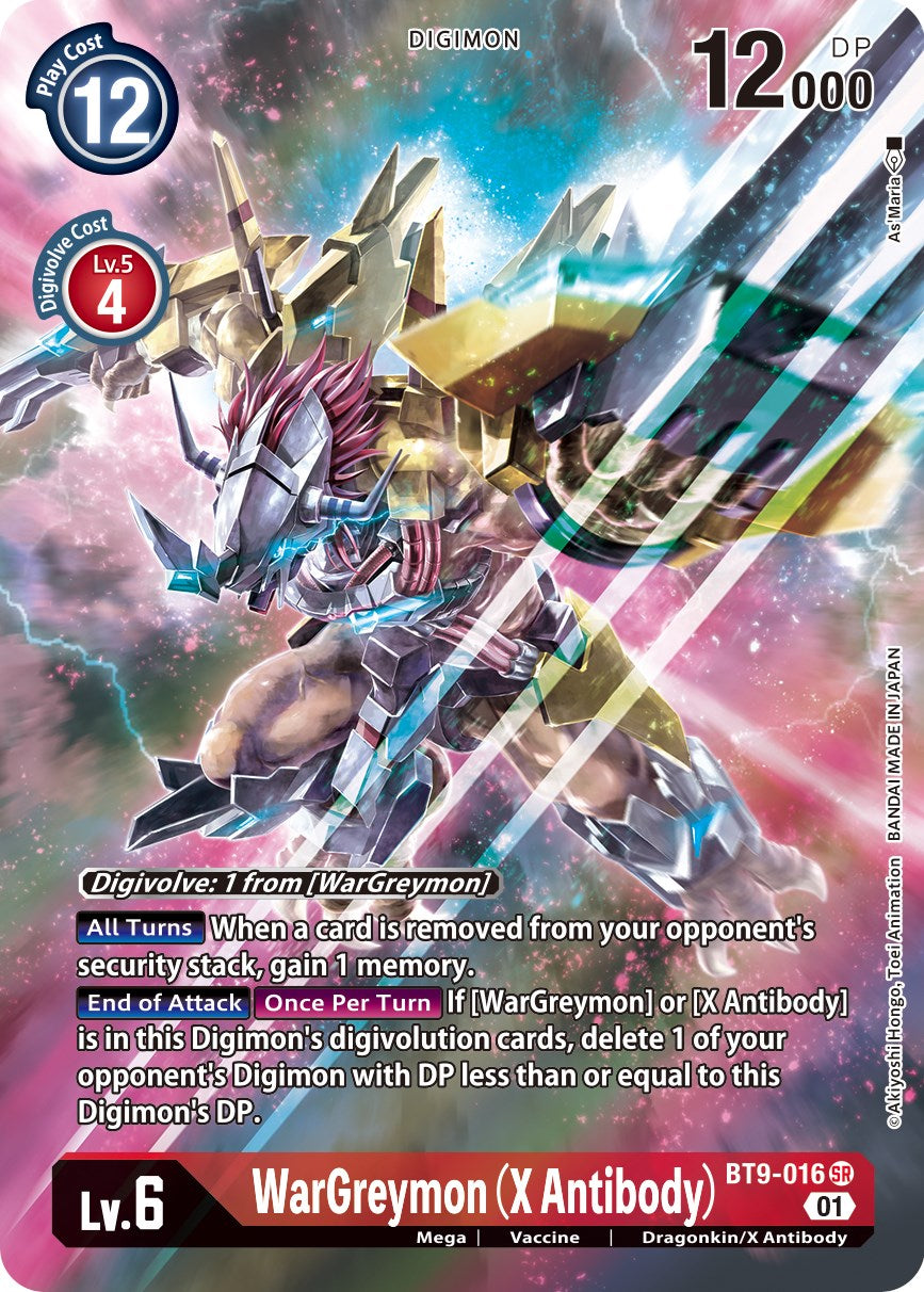 WarGreymon (X Antibody) [BT9-016] (Alternate Art) [X Record] | Card Merchant Takapuna