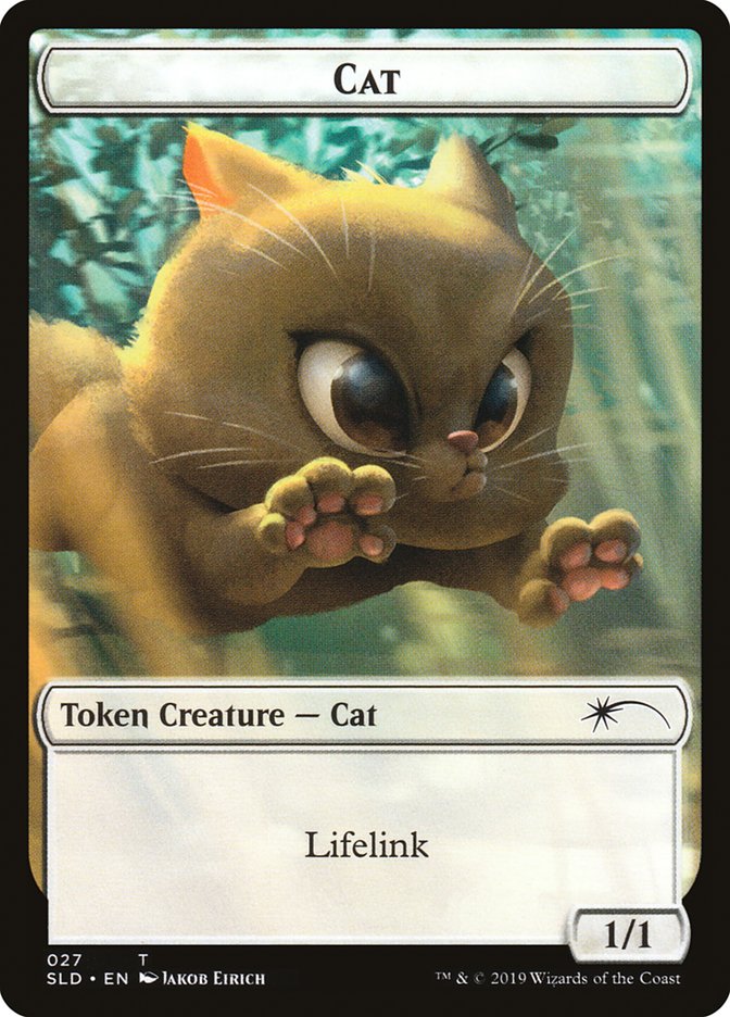 Cat (27) // Cat (28) Double-Sided Token [Secret Lair Drop Series] | Card Merchant Takapuna