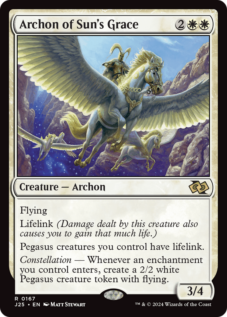 Archon of Sun's Grace [Foundations Jumpstart] | Card Merchant Takapuna