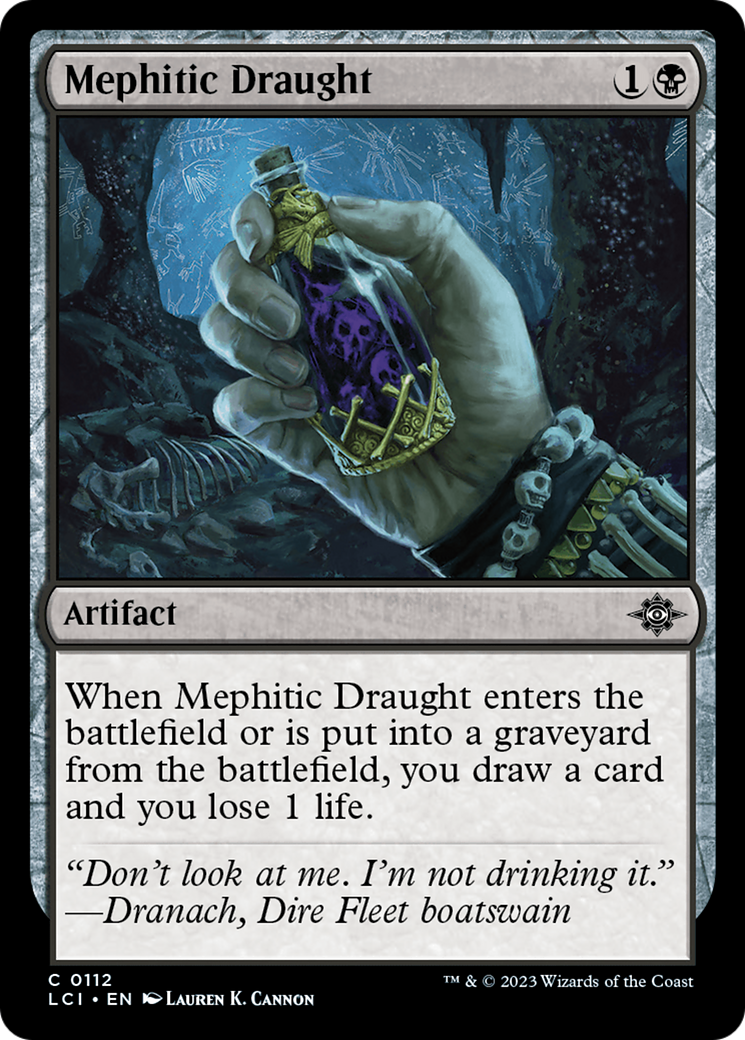 Mephitic Draught [The Lost Caverns of Ixalan] | Card Merchant Takapuna