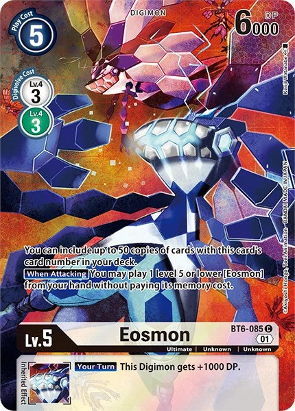 Eosmon [BT6-085] (Alternate Art) [Dimensional Phase] | Card Merchant Takapuna