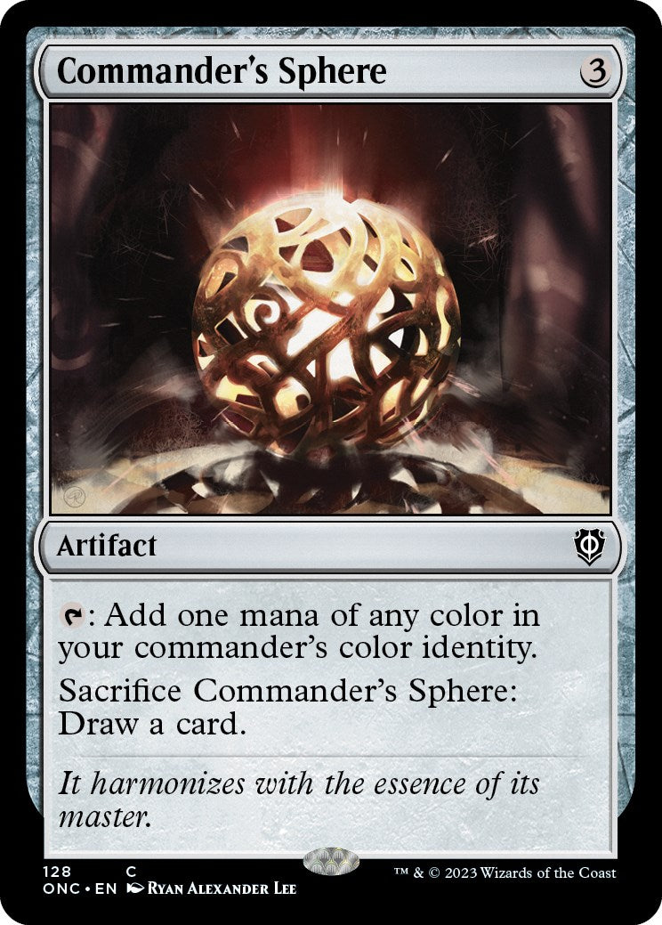 Commander's Sphere [Phyrexia: All Will Be One Commander] | Card Merchant Takapuna