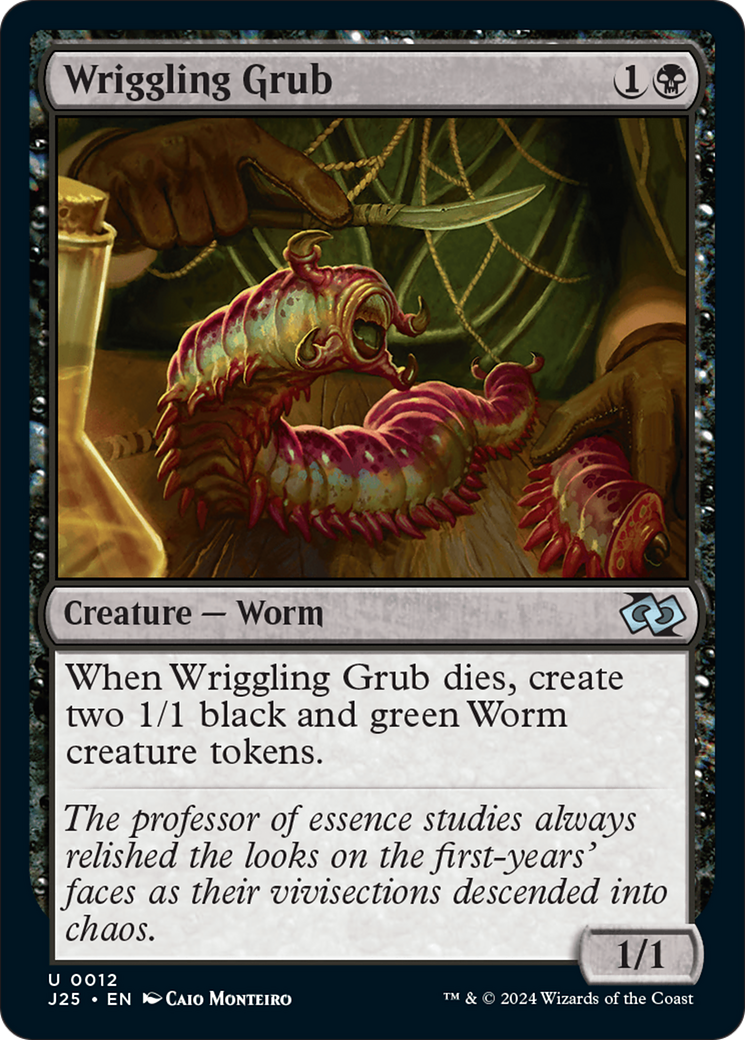 Wriggling Grub [Foundations Jumpstart] | Card Merchant Takapuna