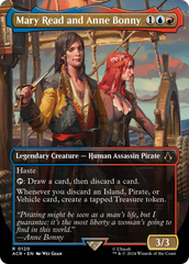 Mary Read and Anne Bonny (Borderless) [Assassin's Creed] | Card Merchant Takapuna