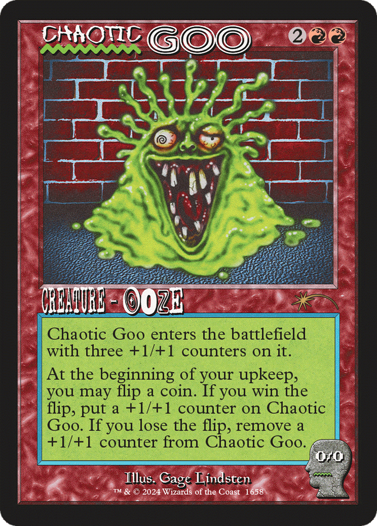 Chaotic Goo (Rainbow Foil) [Secret Lair Drop Series] | Card Merchant Takapuna