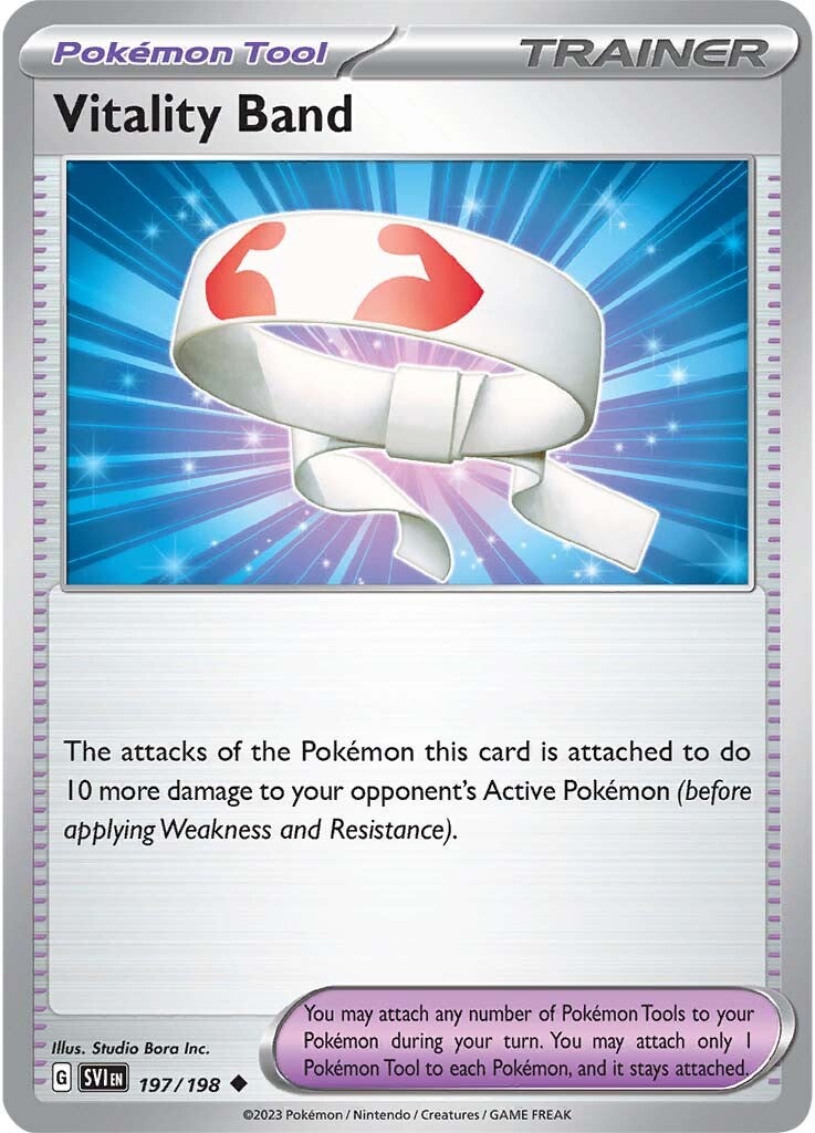 Vitality Band (197/198) [Scarlet & Violet: Base Set] | Card Merchant Takapuna