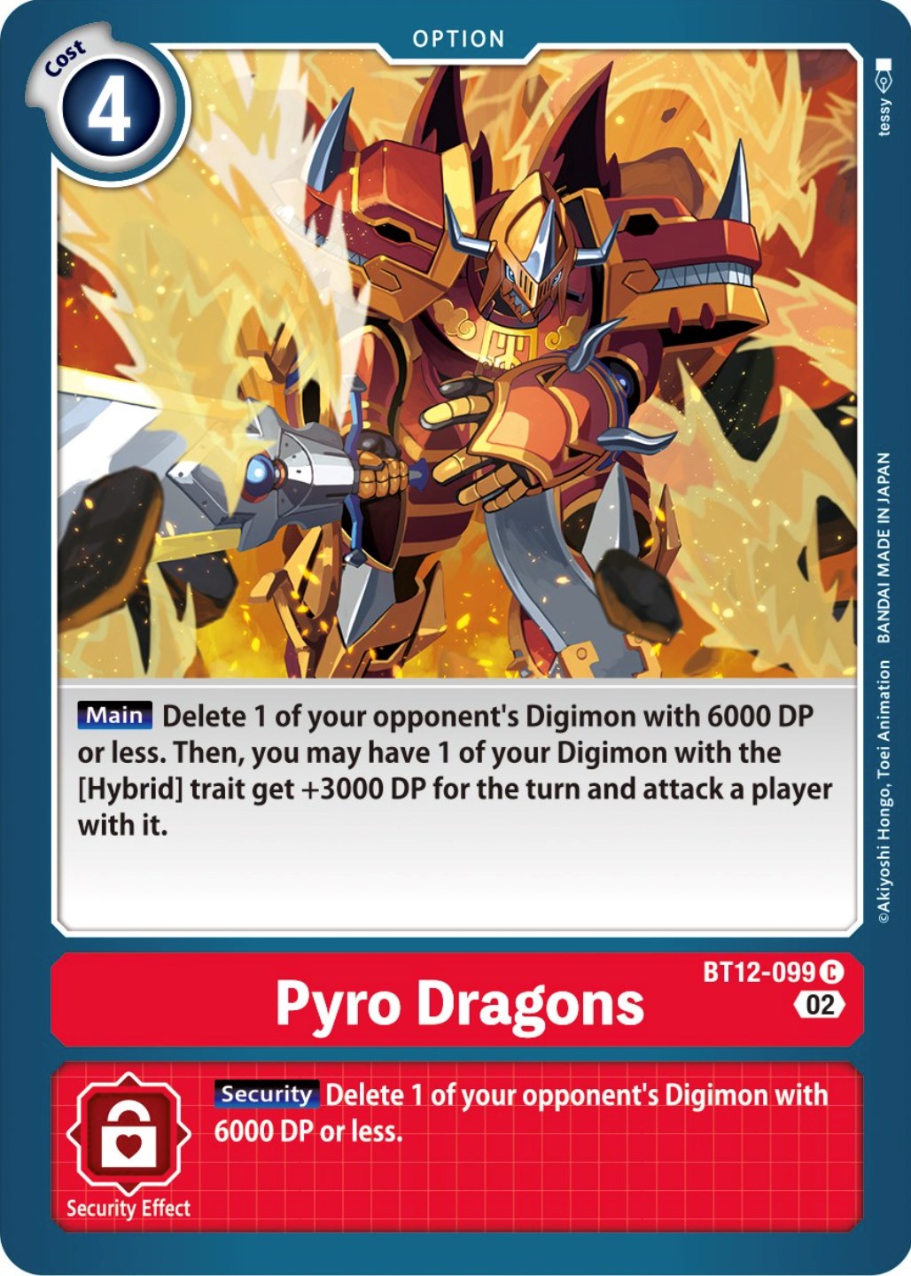 Pyro Dragons [BT12-099] [Across Time] | Card Merchant Takapuna