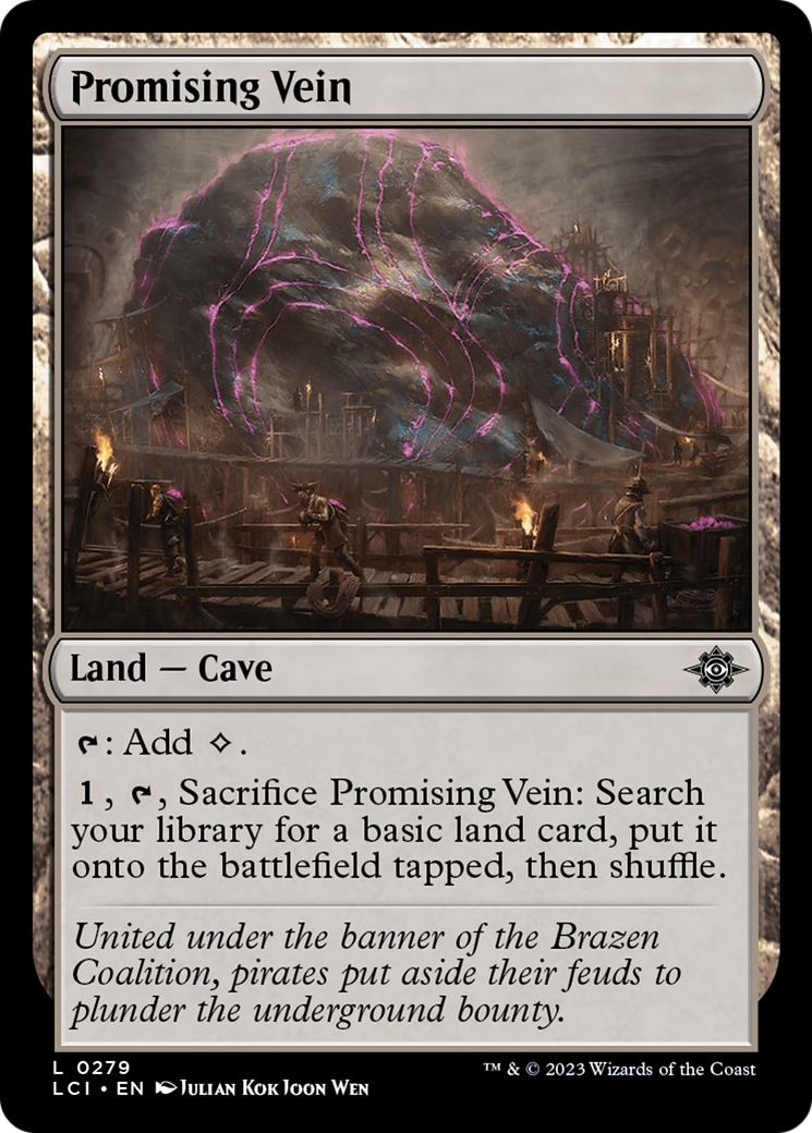 Promising Vein [The Lost Caverns of Ixalan] | Card Merchant Takapuna