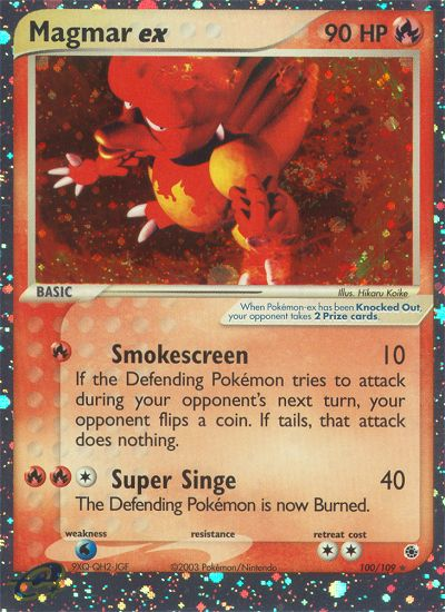 Magmar ex (100/109) [EX: Ruby & Sapphire] | Card Merchant Takapuna