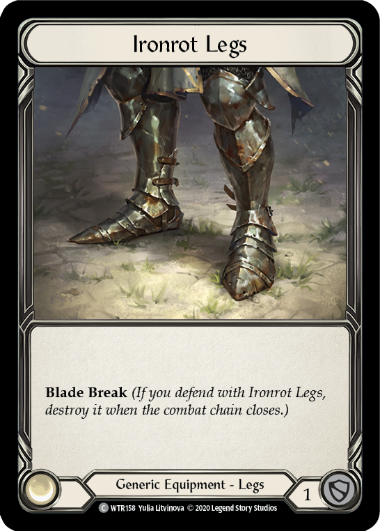 Ironrot Legs [U-WTR158] (Welcome to Rathe Unlimited)  Unlimited Normal | Card Merchant Takapuna