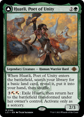 Huatli, Poet of Unity // Roar of the Fifth People [The Lost Caverns of Ixalan] | Card Merchant Takapuna