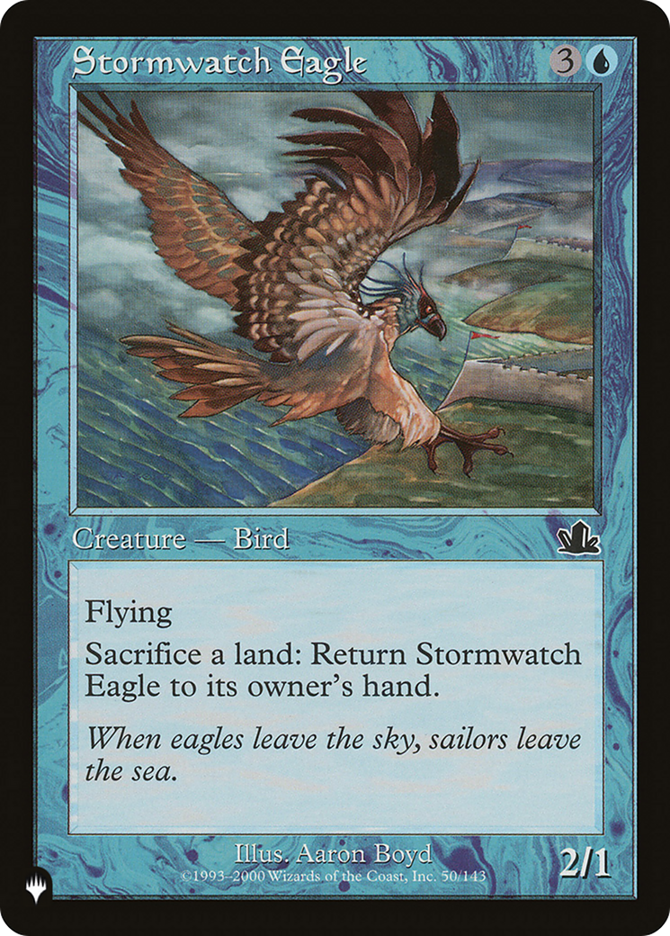 Stormwatch Eagle [The List] | Card Merchant Takapuna