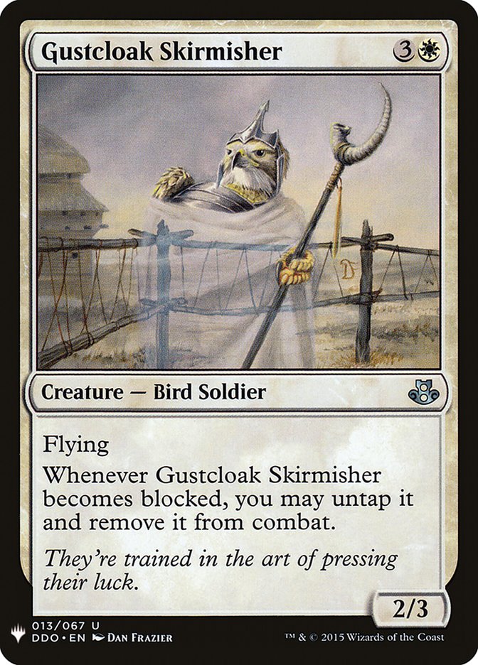 Gustcloak Skirmisher [Mystery Booster] | Card Merchant Takapuna