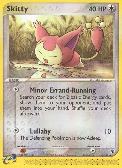 Skitty (44/109) [EX: Ruby & Sapphire] | Card Merchant Takapuna