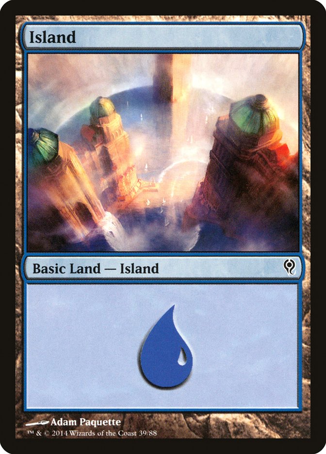 Island (39) [Duel Decks: Jace vs. Vraska] | Card Merchant Takapuna