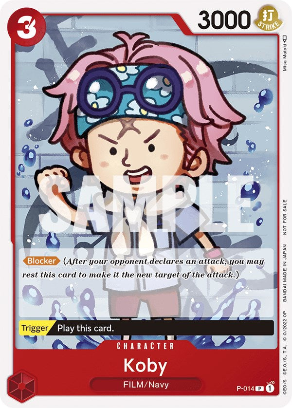 Koby (One Piece Film Red) [One Piece Promotion Cards] | Card Merchant Takapuna