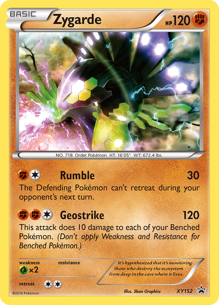 Zygarde (XY152) [XY: Black Star Promos] | Card Merchant Takapuna