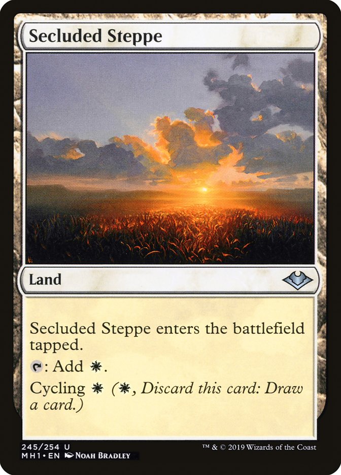 Secluded Steppe [Modern Horizons] | Card Merchant Takapuna