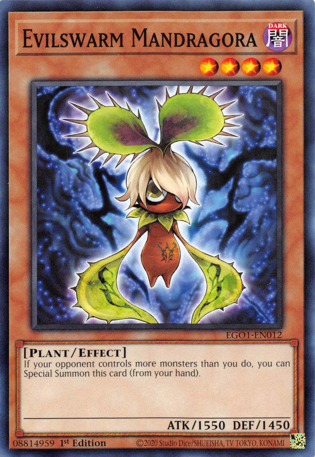 Evilswarm Mandragora [EGO1-EN012] Common | Card Merchant Takapuna