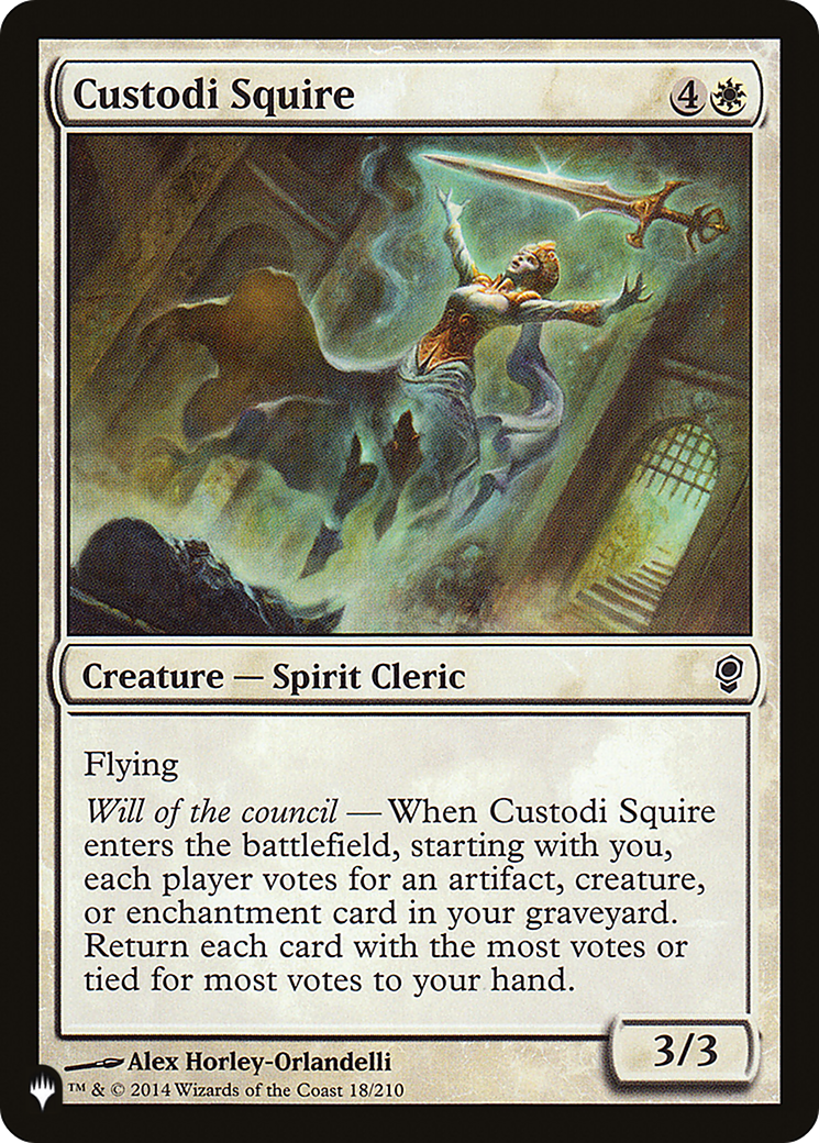 Custodi Squire [The List] | Card Merchant Takapuna