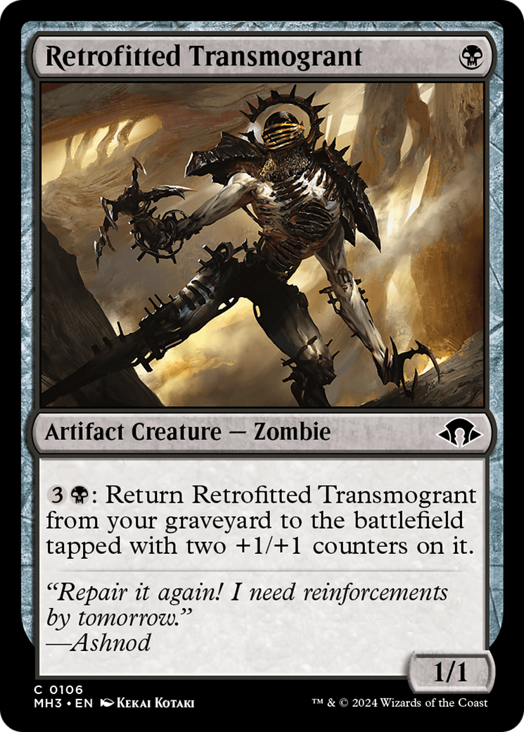 Retrofitted Transmogrant [Modern Horizons 3] | Card Merchant Takapuna