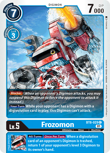 Frozomon [BT8-029] [New Awakening] | Card Merchant Takapuna