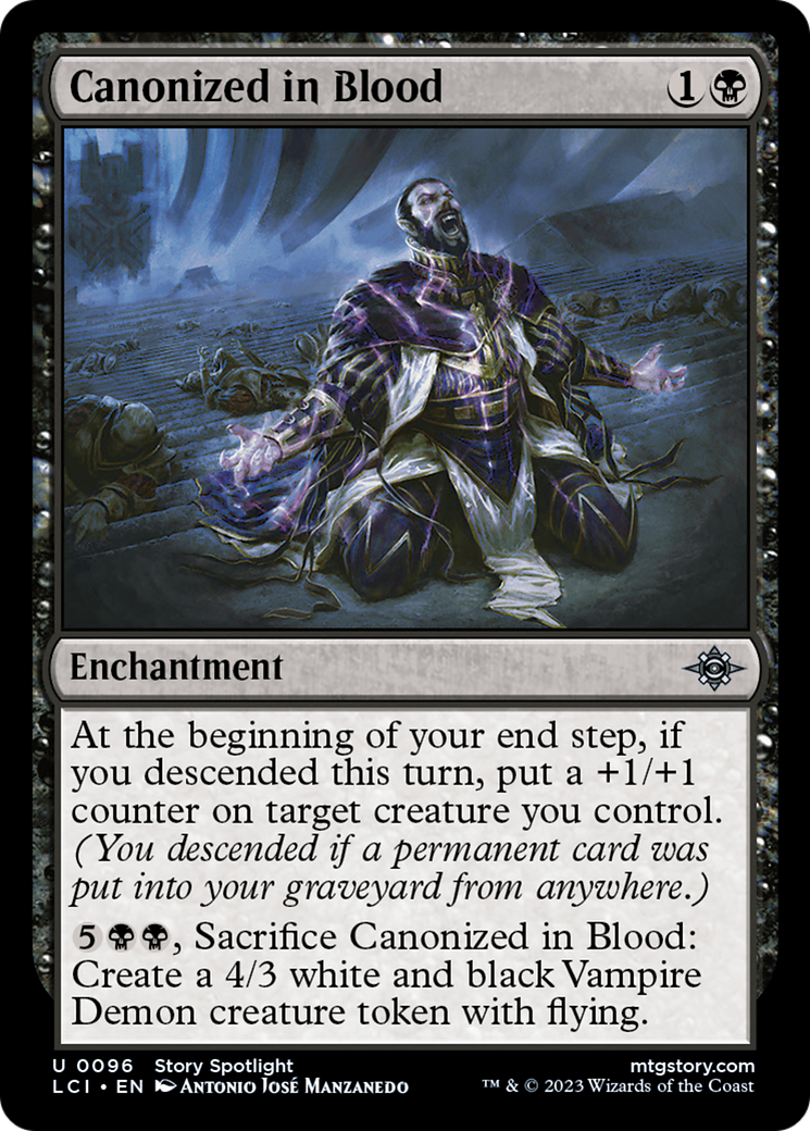 Canonized in Blood [The Lost Caverns of Ixalan] | Card Merchant Takapuna