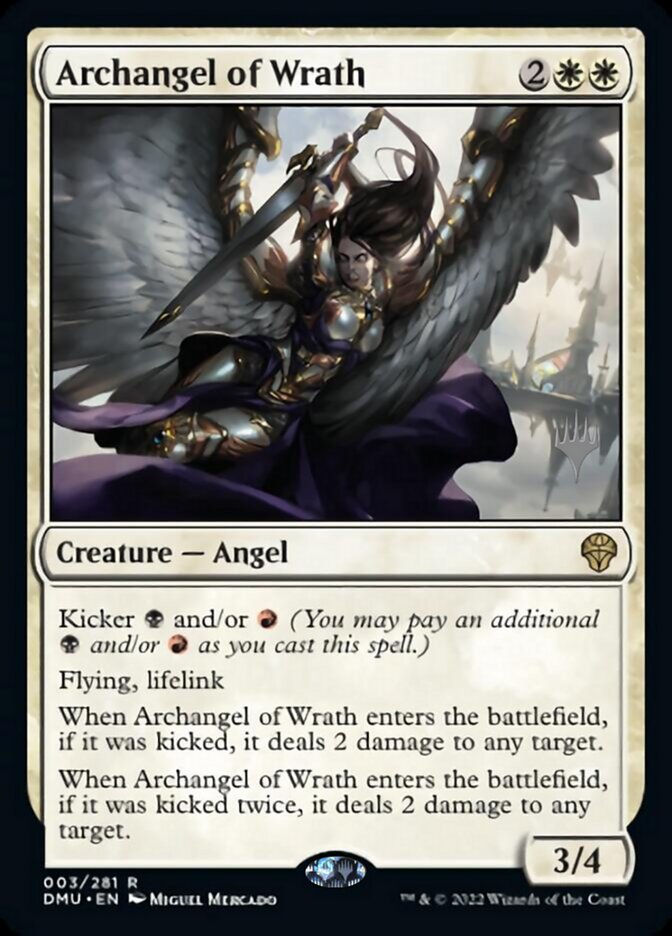 Archangel of Wrath (Promo Pack) [Dominaria United Promos] | Card Merchant Takapuna