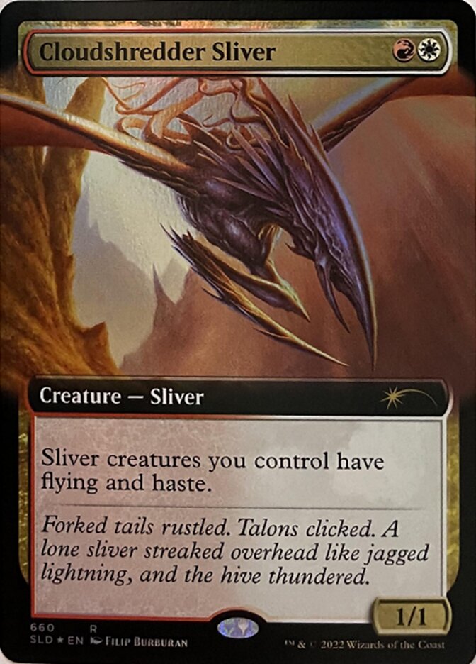 Cloudshredder Sliver (Extended Art) [Secret Lair Drop Promos] | Card Merchant Takapuna