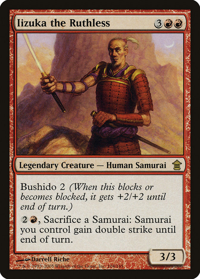 Iizuka the Ruthless [Saviors of Kamigawa] | Card Merchant Takapuna