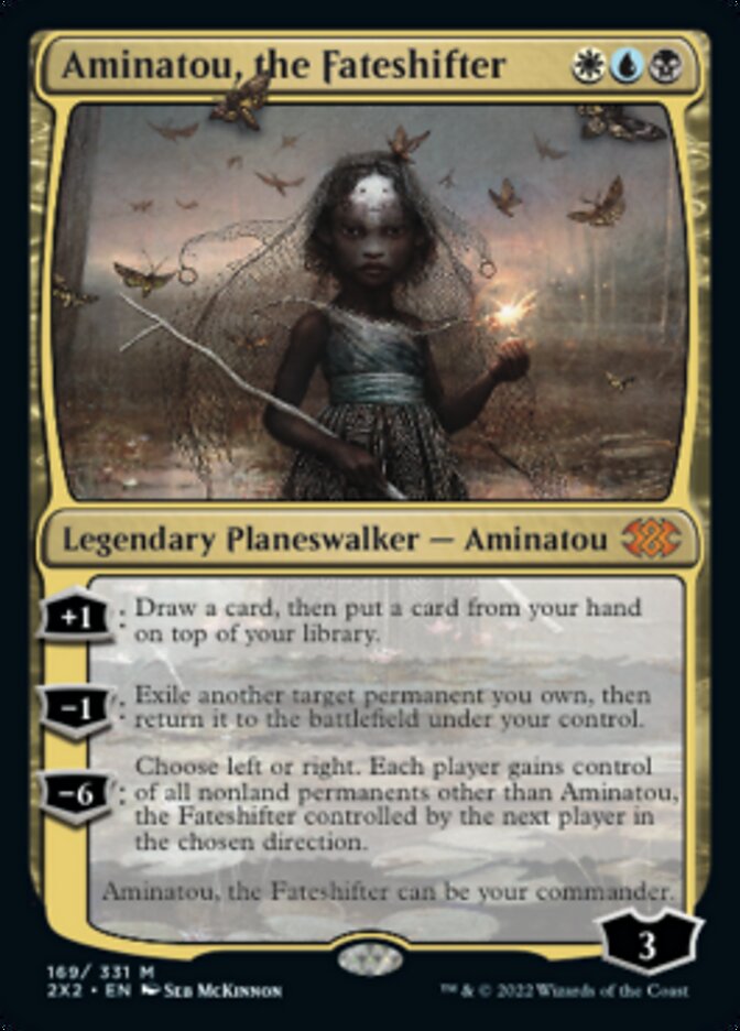 Aminatou, the Fateshifter [Double Masters 2022] | Card Merchant Takapuna