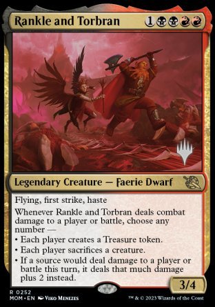 Rankle and Torbran (Promo Pack) [March of the Machine Promos] | Card Merchant Takapuna