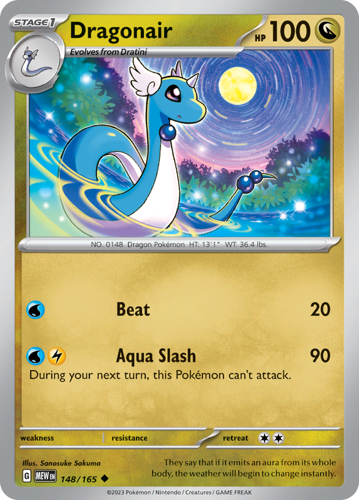 Dragonair (148/165) [Scarlet & Violet 151] | Card Merchant Takapuna