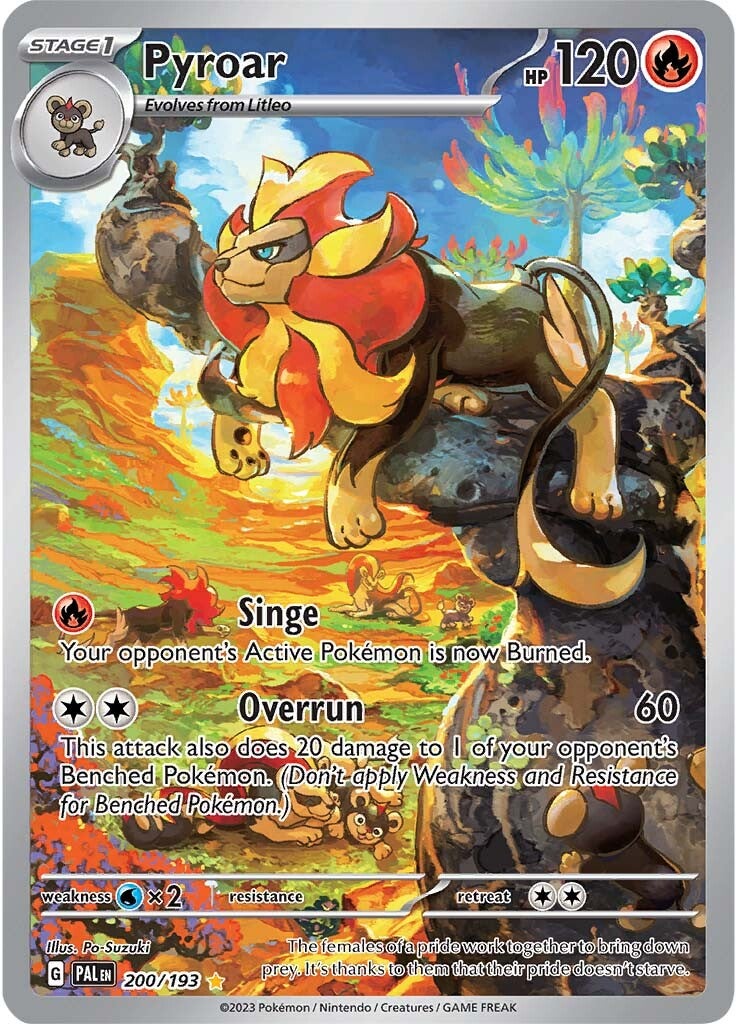 Pyroar (200/193) [Scarlet & Violet: Paldea Evolved] | Card Merchant Takapuna