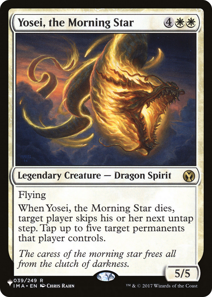 Yosei, the Morning Star [The List Reprints] | Card Merchant Takapuna