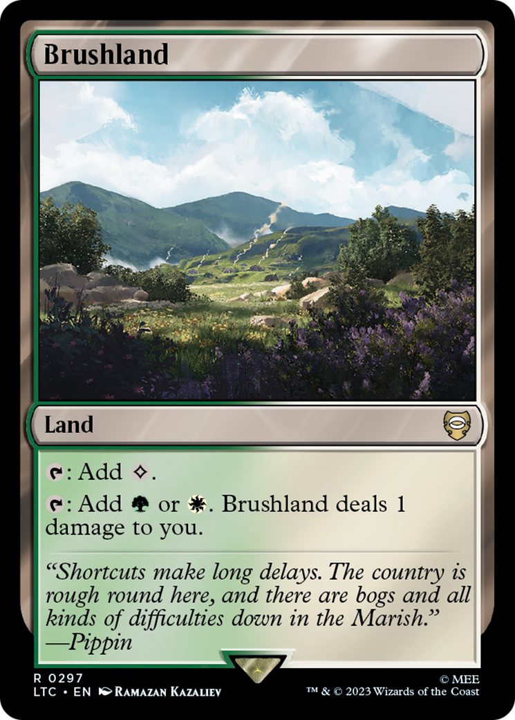 Brushland [The Lord of the Rings: Tales of Middle-Earth Commander] | Card Merchant Takapuna