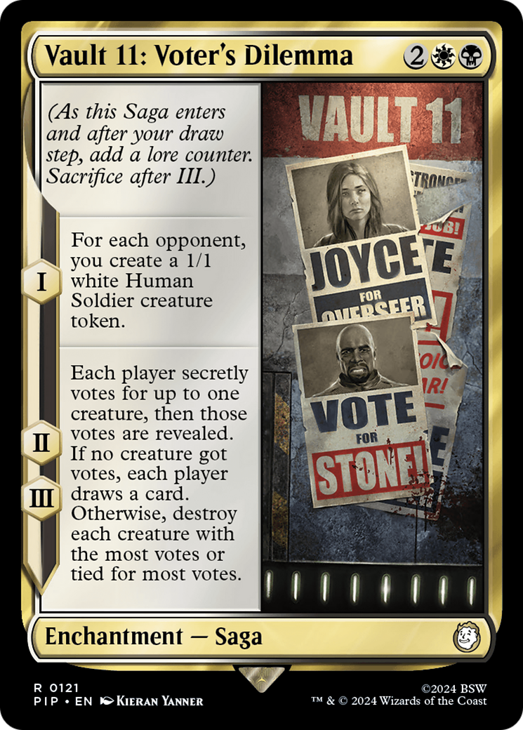 Vault 11: Voter's Dilemna [Fallout] | Card Merchant Takapuna