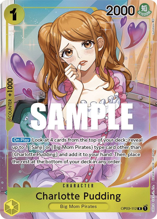 Charlotte Pudding (Alternate Art) [Pillars of Strength] | Card Merchant Takapuna